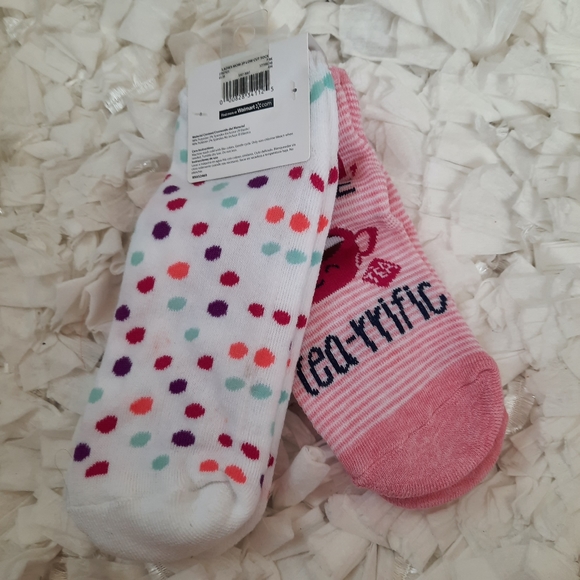 4 / $20 MomYou're Tea-rrific Sock Bundle NWT Fits Sizes 4-10 Polka Dots Tea Time - Picture 2 of 4